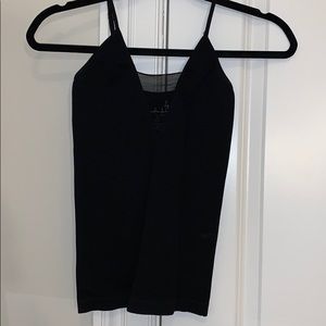 free people ribbed cami with mesh